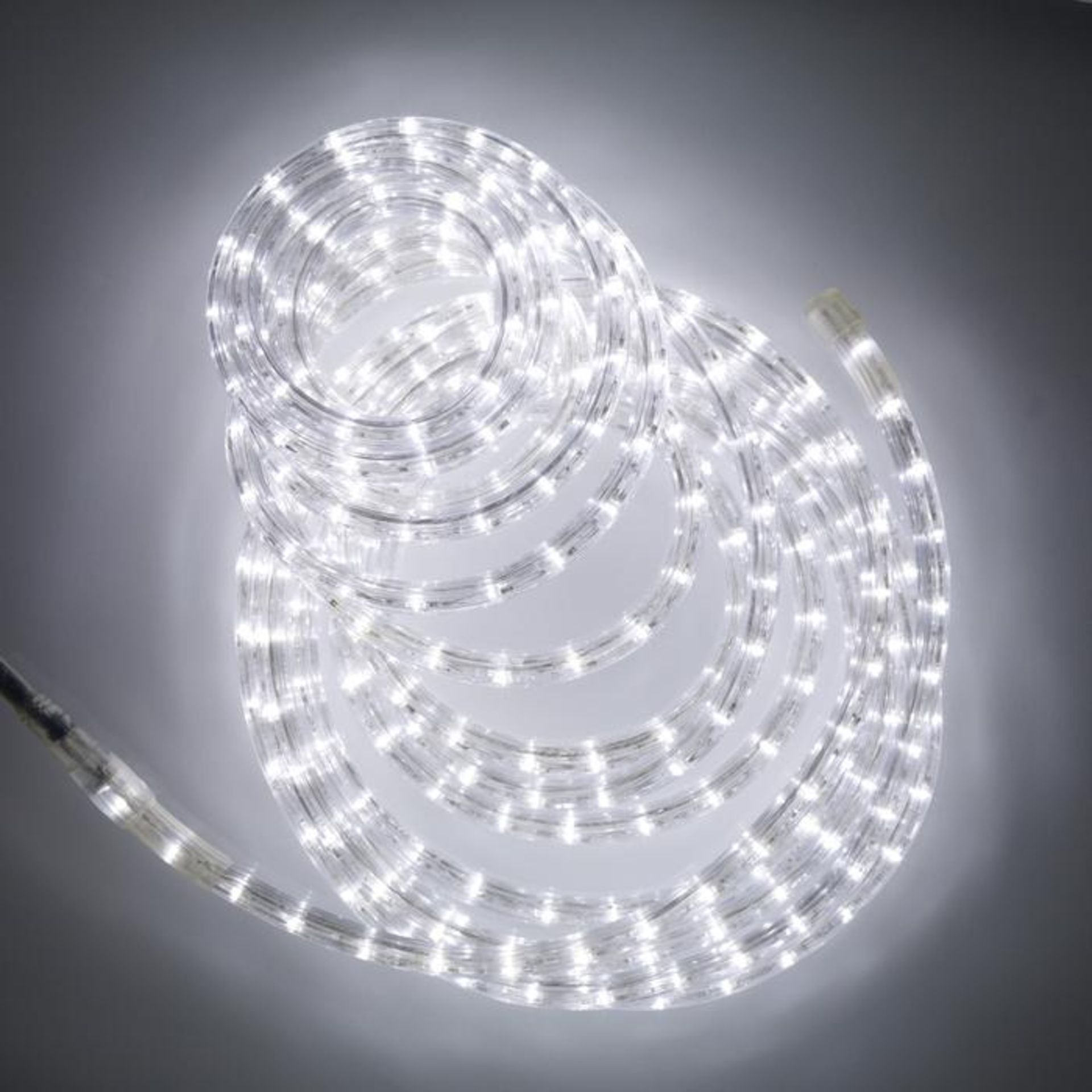 V Brand New 8m Eighty Warm White LED Multi Function Rope Lights
