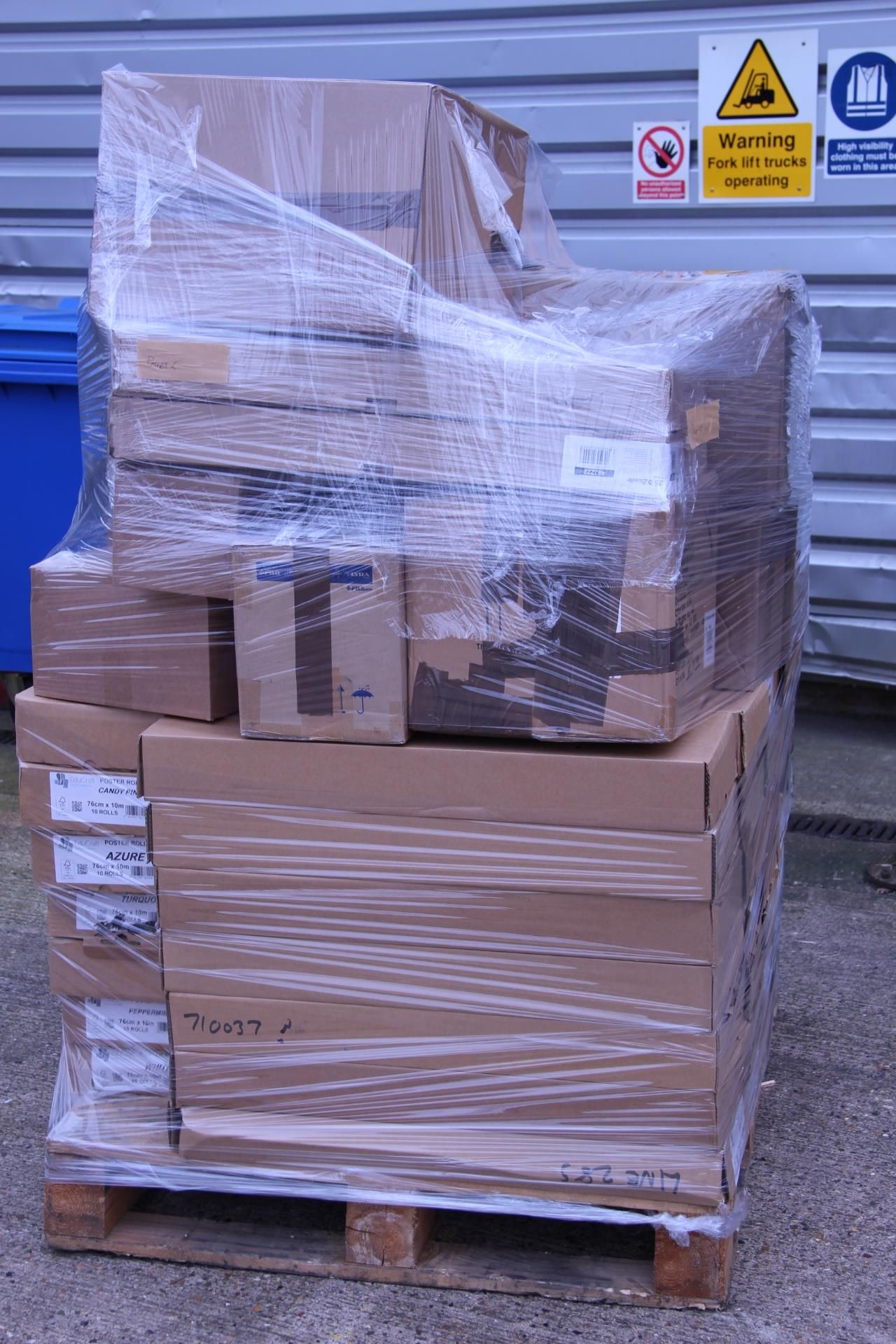 V Grade U Pallet of Office/Educational Supplies Including Notebooks - Poster Rolls - Animal - Image 2 of 7