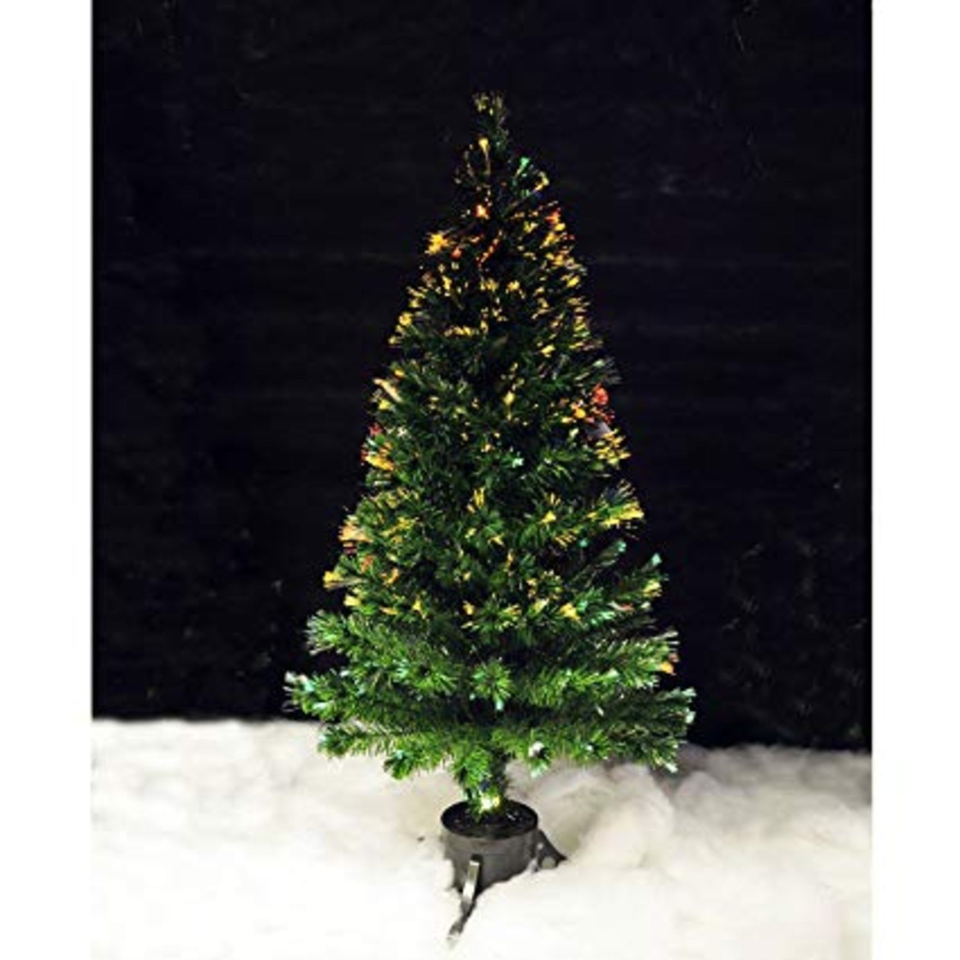 V Brand New 180CM Fibre Optic Christmas Tree With Base