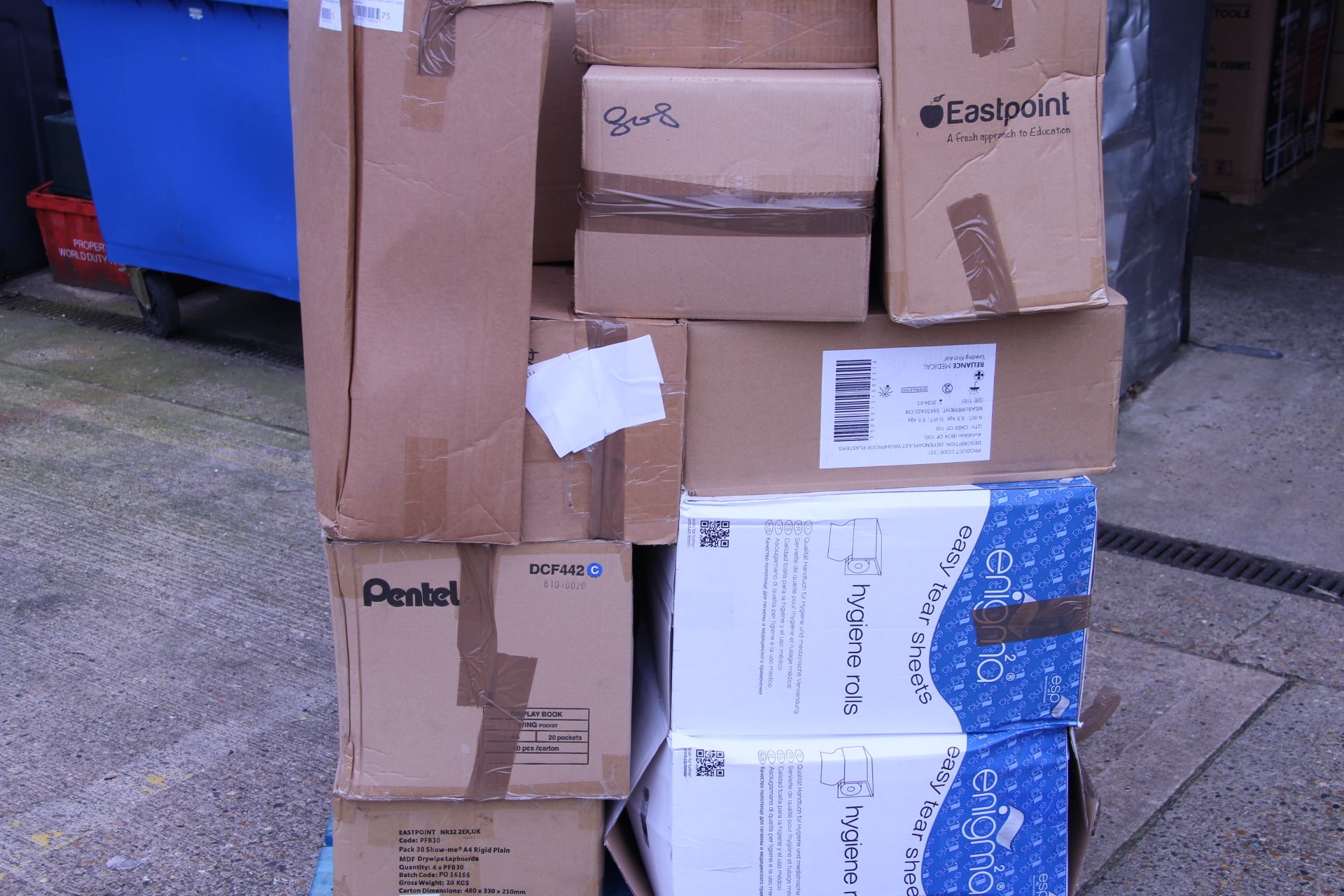 V Grade U Pallet of Office/Educational Supplied Including Pocket Notebooks - Hygiene Rolls - Art - Image 5 of 8