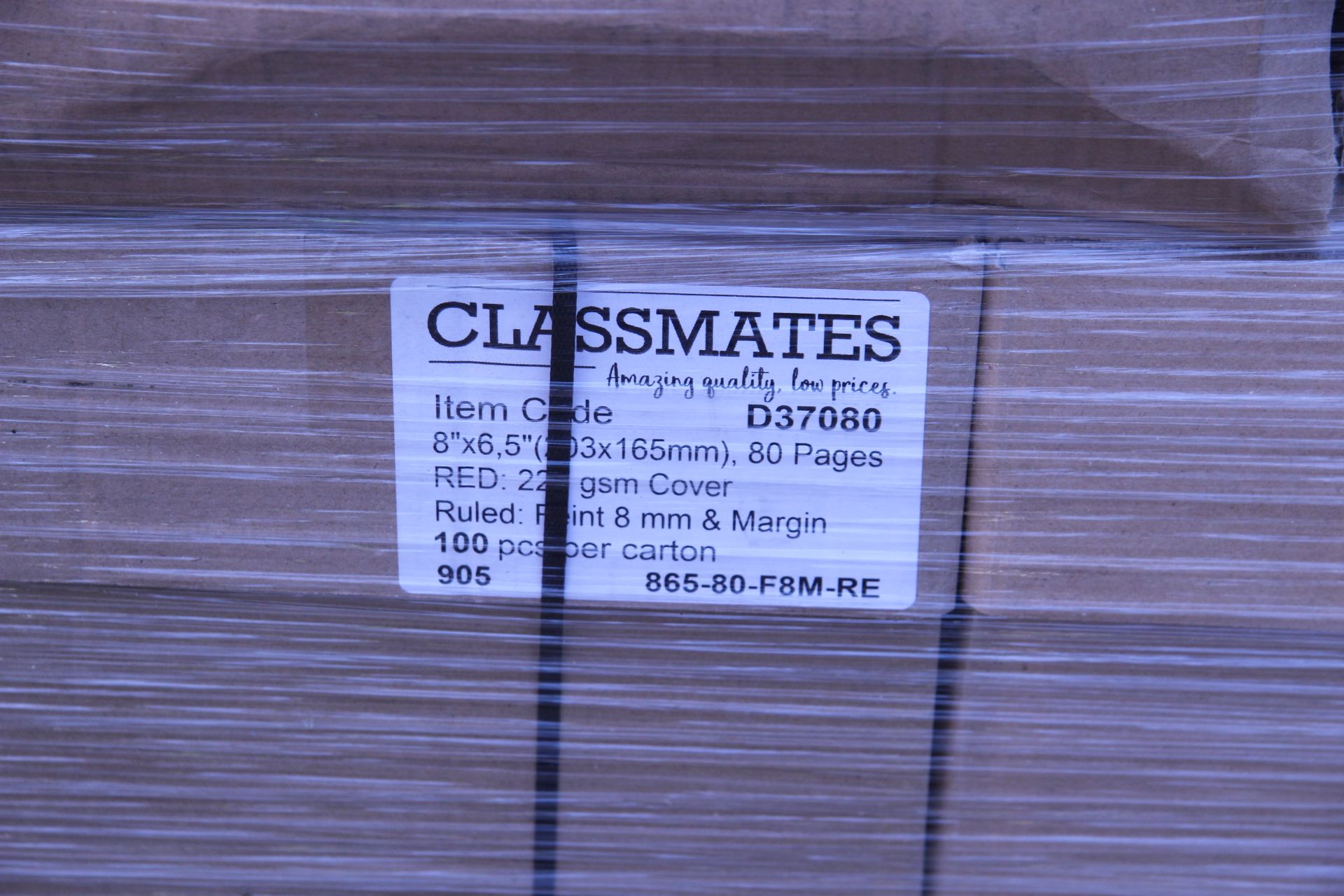 V Grade U Pallet Containing Large Quantity Of Classmates A4 Exercise Books (100 per box) (Value - Image 5 of 5