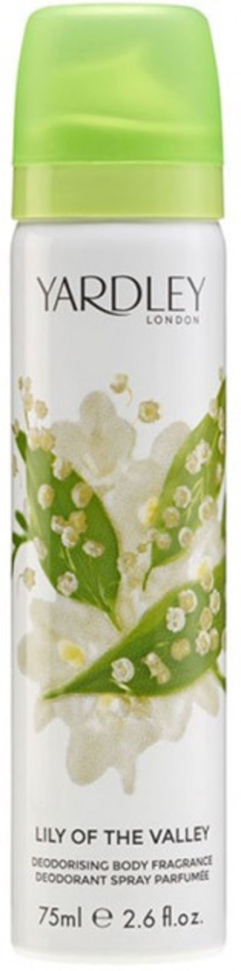 V Brand New Yardley Lily of The Valley 75ml Body Spray