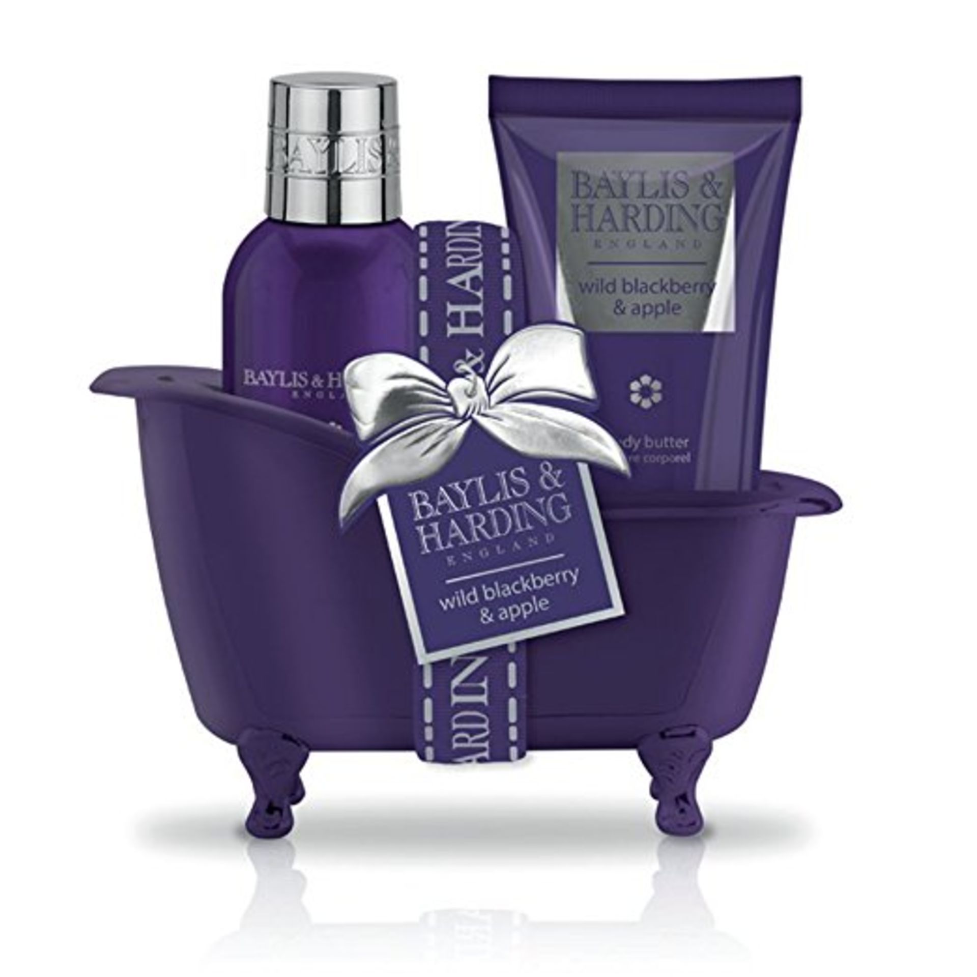 V Brand New Baylis & Harding Wild Blackberry & Apple Bath Set - Image 2 of 2