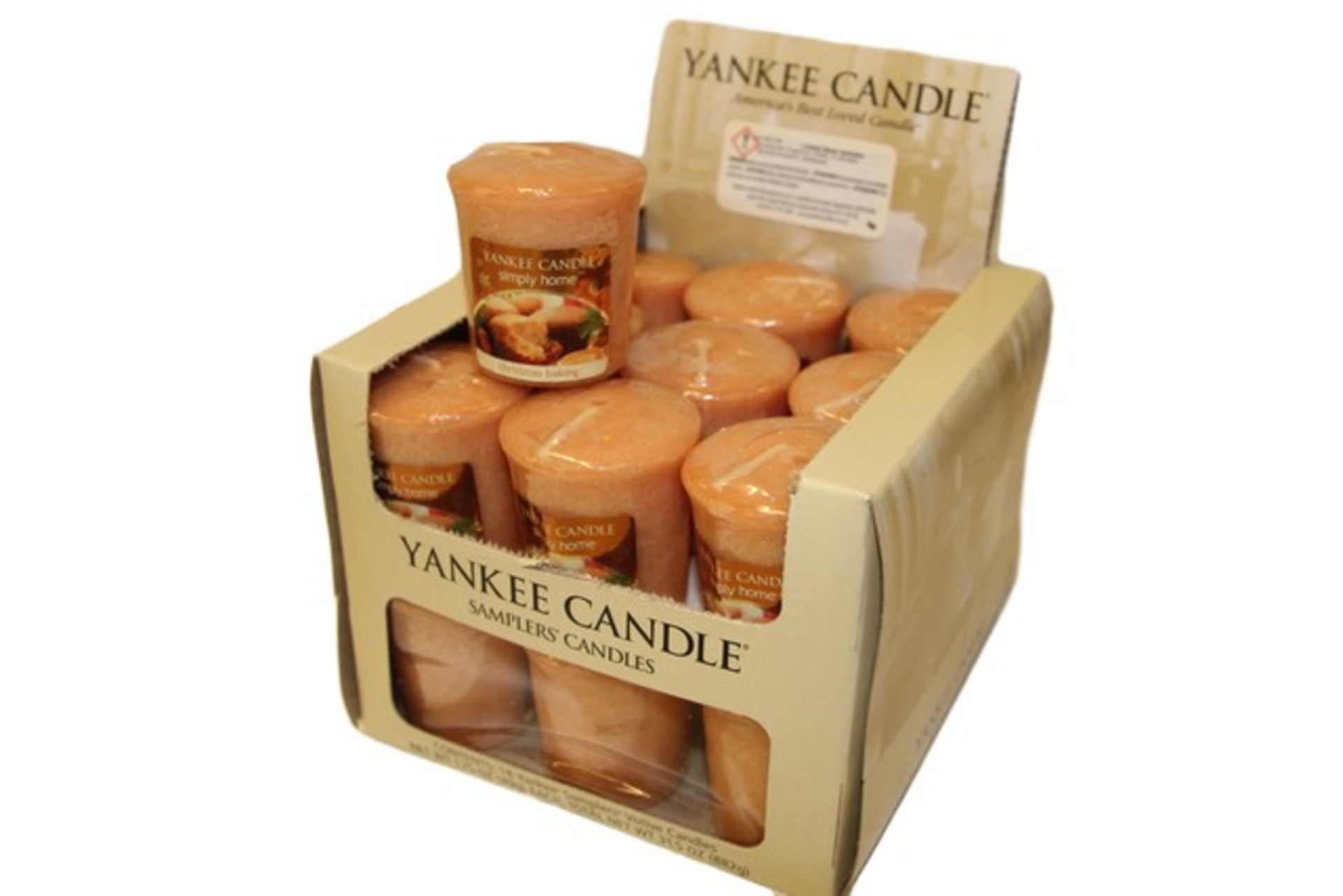 V Brand New 18 X Yankee Candle Votive Christmas Baking 49g eBay Price £19.99