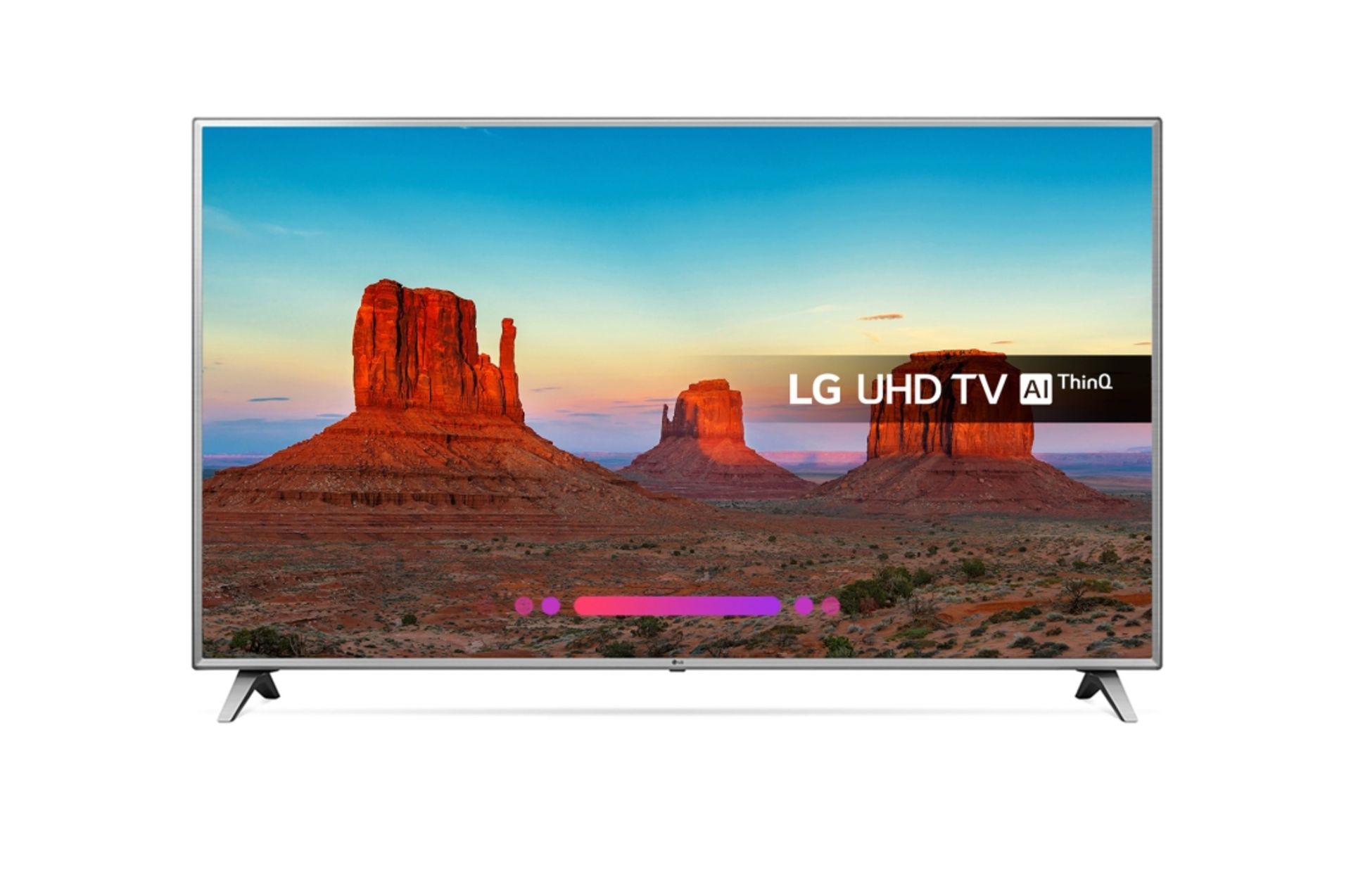 V Grade A LG 75 Inch ACTIVE HDR 4K ULTRA HD LED SMART TV WITH FREEVIEW HD & WEBOS & WIFI - AI TV