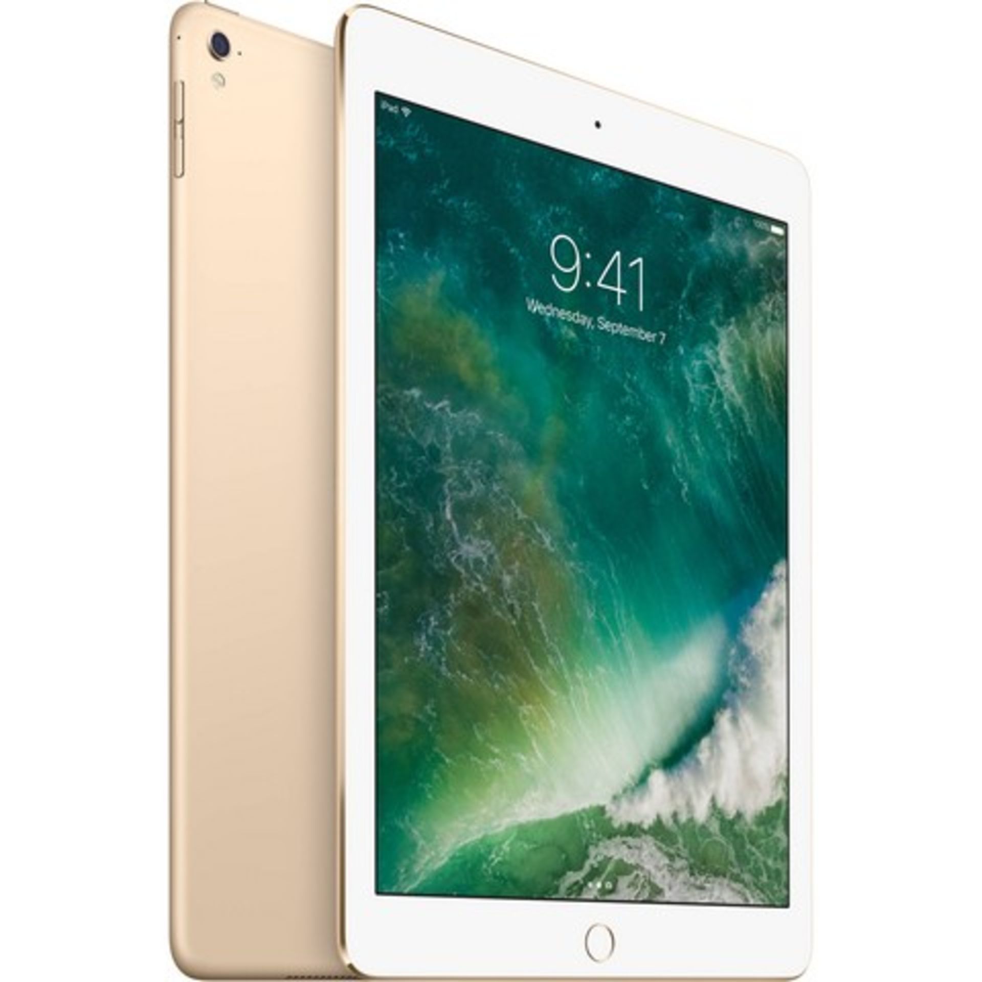 V Grade A Apple iPad Pro 9" Rose Gold 32GB - Wi-Fi Only - with accessories and original box.
