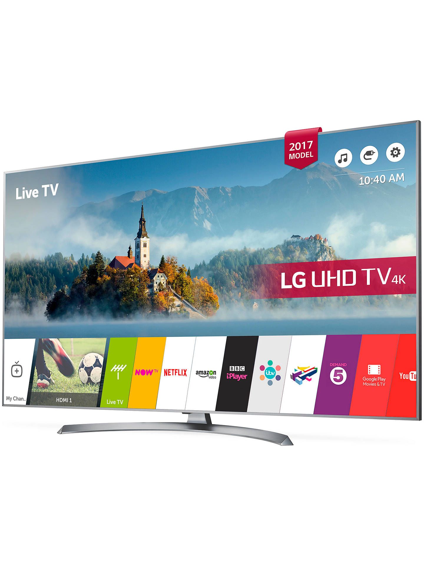 V Grade A LG 43 Inch ACTIVE HDR 4K ULTRA HD LED SMART TV WITH FREEVIEW & WEBOS & WIFI 43UJ750V