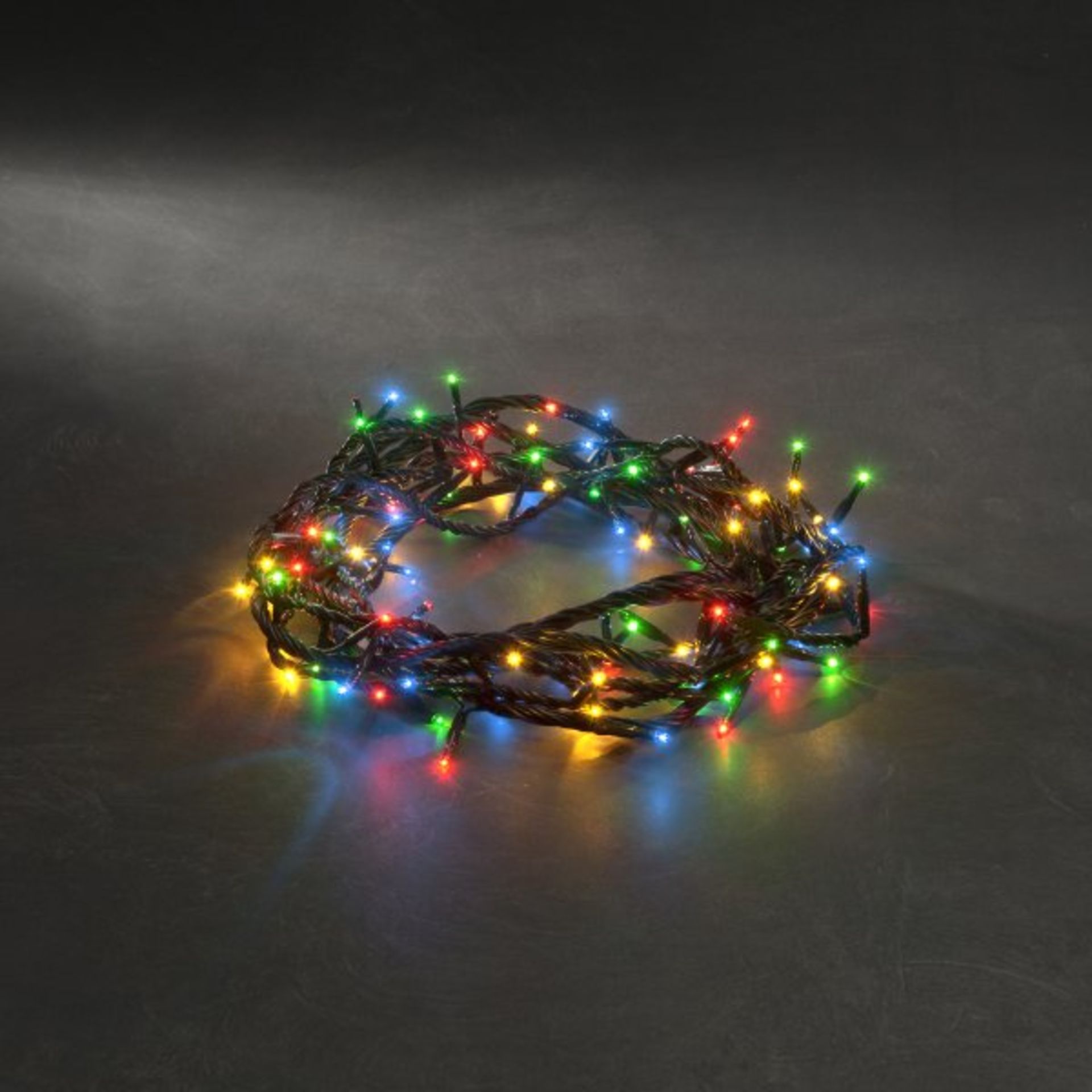 V Brand New 100 Multi Coloured Battery Operated LED Lights