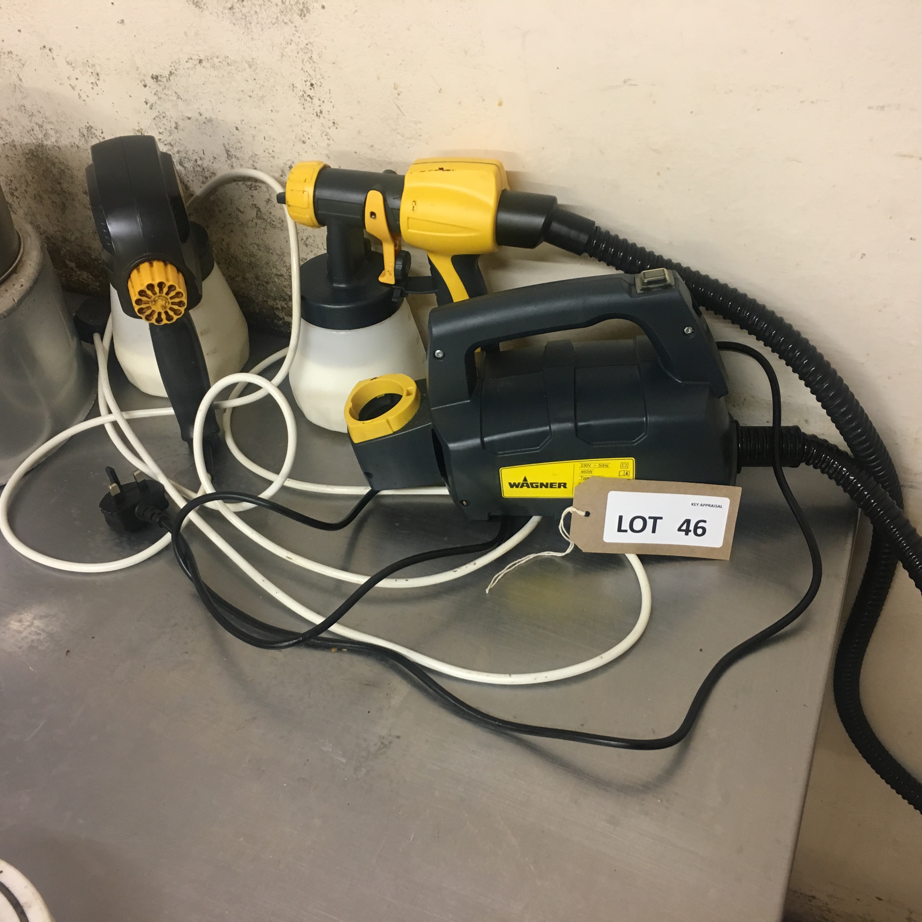 Wagner 0452 spray gun with attachment 