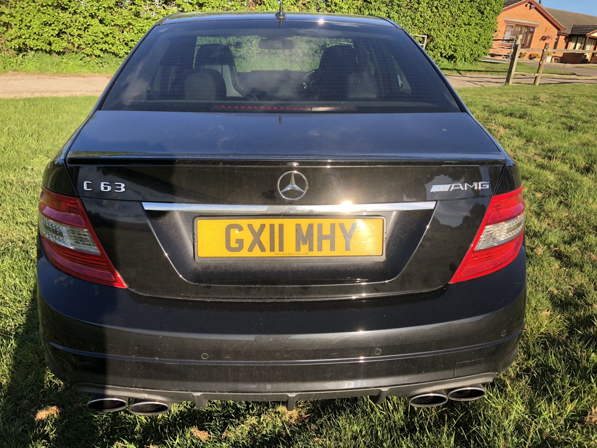 Mercedes-Benz C63 AMG 6.2 Litre Auto four-door saloon (2011) - Image 4 of 8