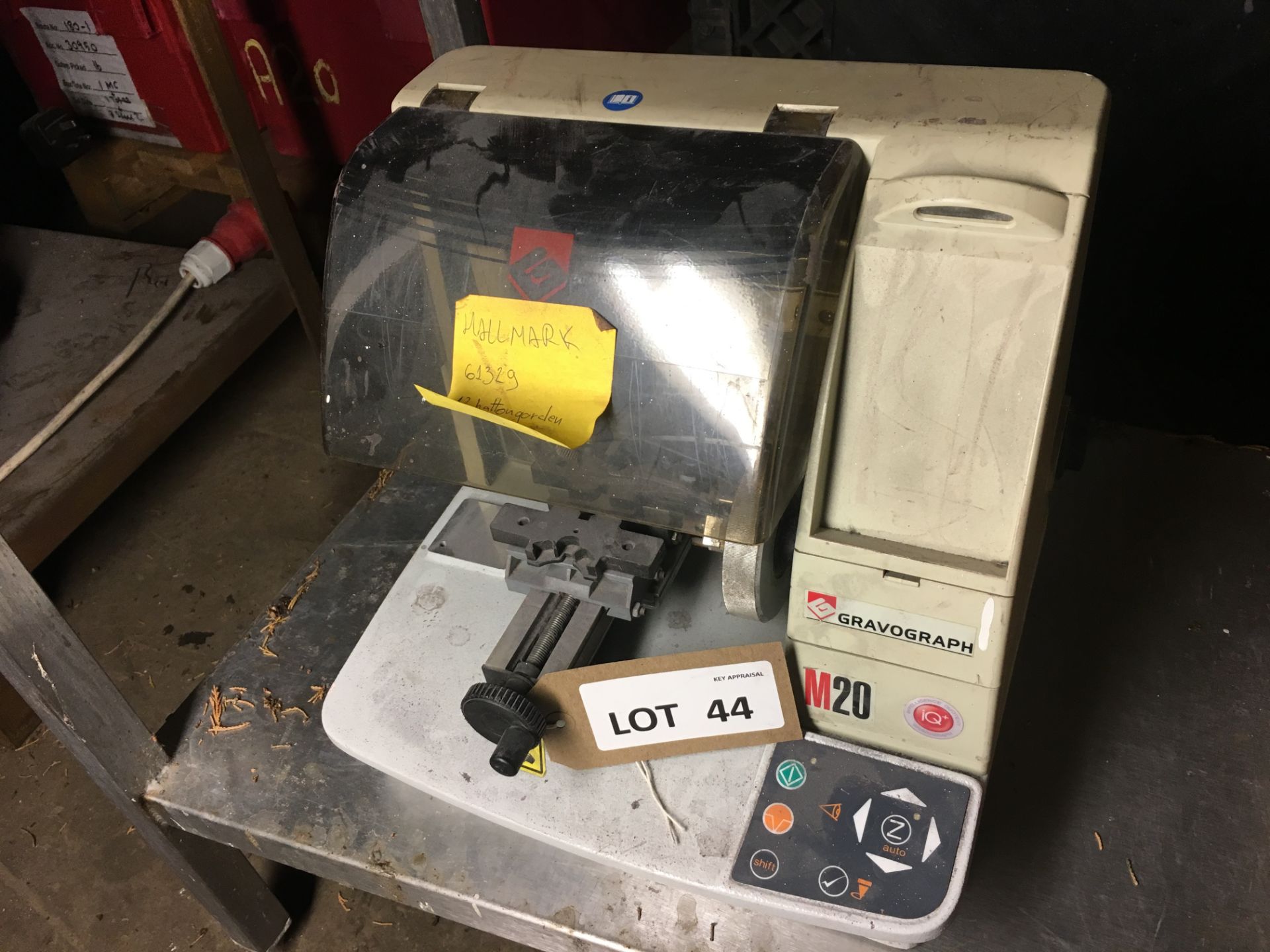 Gravograph M20 engraving machine, serial no: 79263-13 (2010)