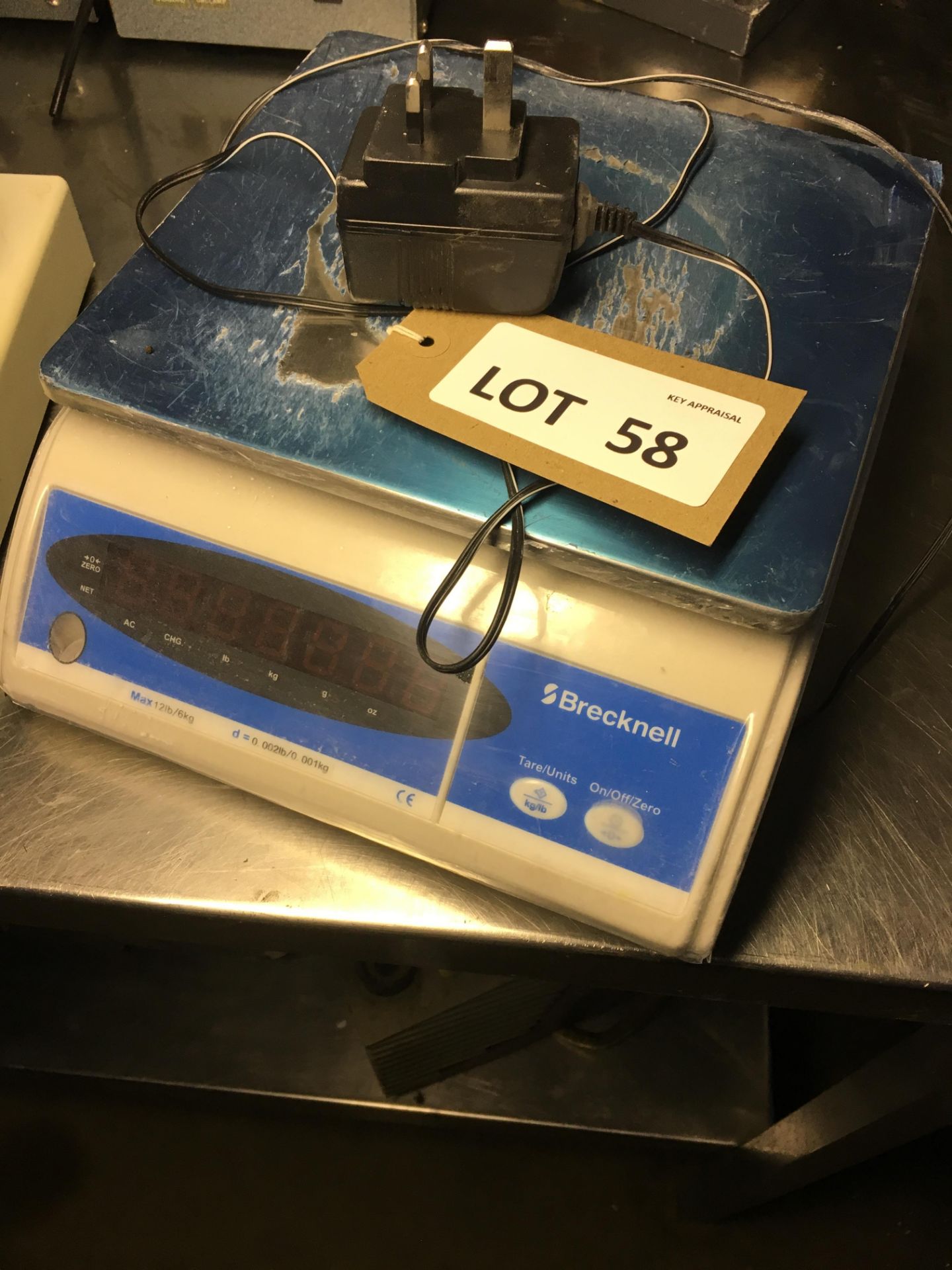 Brecknell 6kg digital platform scales