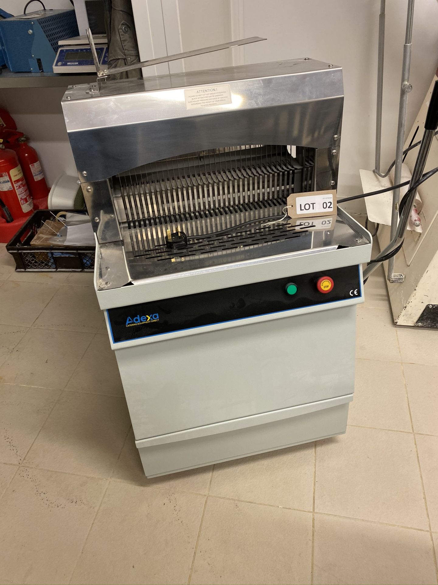 Adexa BSC-13 bread slicer, Serial No: 1253 (2018)