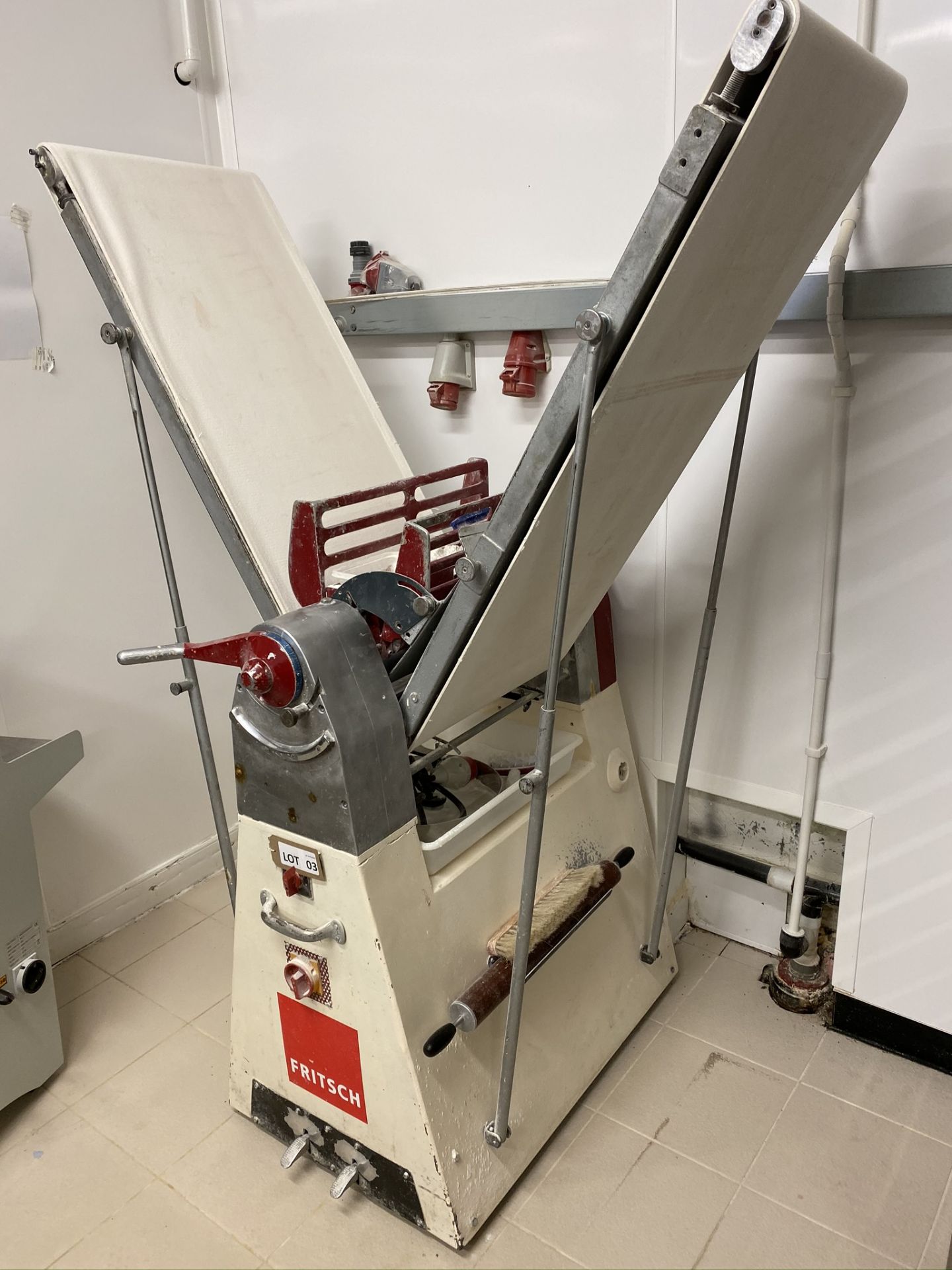 Fritsch 500mm wide dough sheeter, Serial No: (not available) - Image 2 of 3