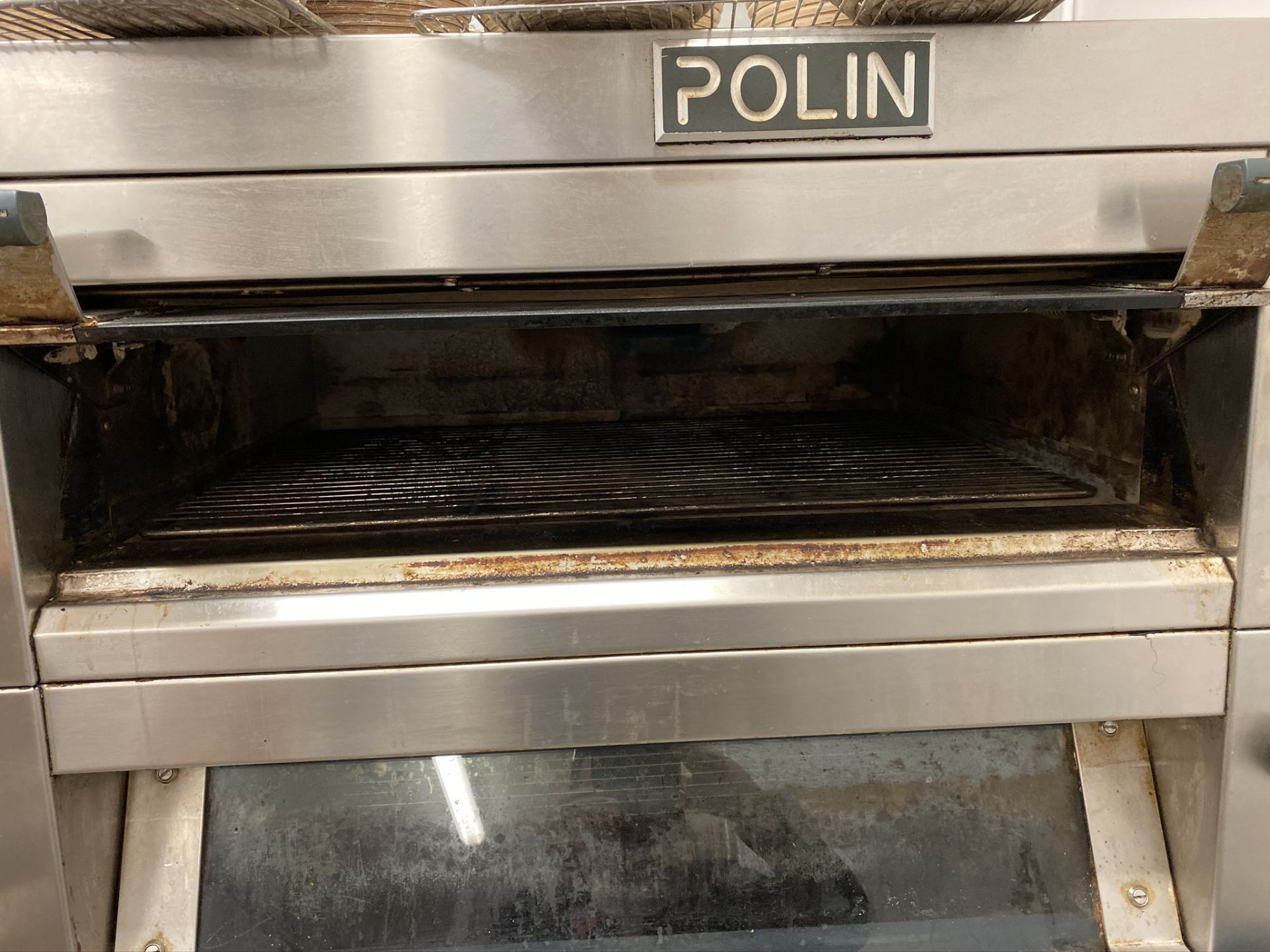 Polin Cam Stratos 2STA 4060 H18 S.207 stainless steel commercial twin deck oven, Serial No: - Image 2 of 4