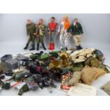 Action Man - Selection of accessories and Action men