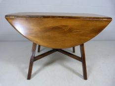 Ercol dropleaf dining table