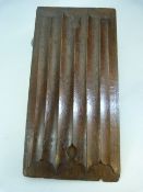 Carved Linfold panel