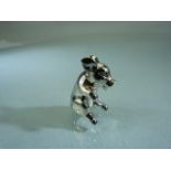 Sterling silver figure of a pig - approx total weight 11.5g