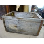 Pre 1970 Russian Pine box