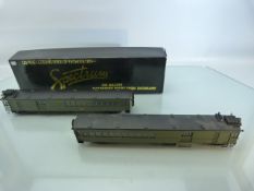 Two Bachmann Locomotives: Spectrum boxed New York Central M-203 and a similar unboxed locomotive
