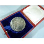 Commemorative coin from Edward VI crowned 9th August 1902 in original case