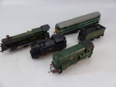Two Model Railway Locomotives and Tenders. One named Albert Hall 4983