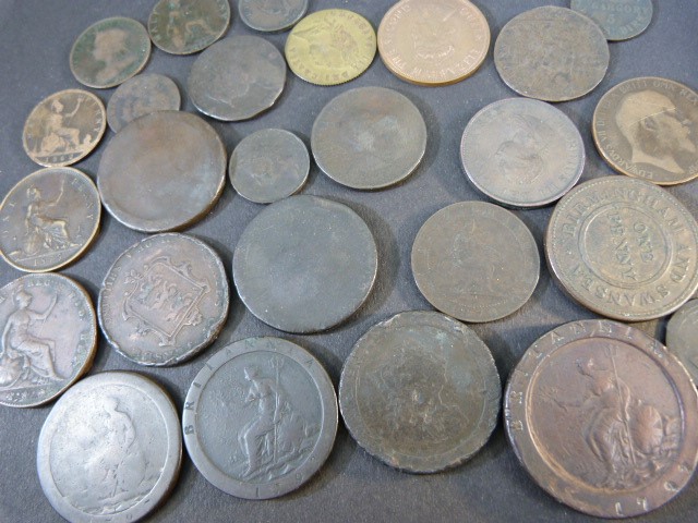 Collection of early coinage to include Cartwheel pennies - Image 5 of 5