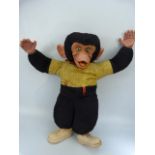 Mo-Hair Monkey with rubber hands, face and feet.