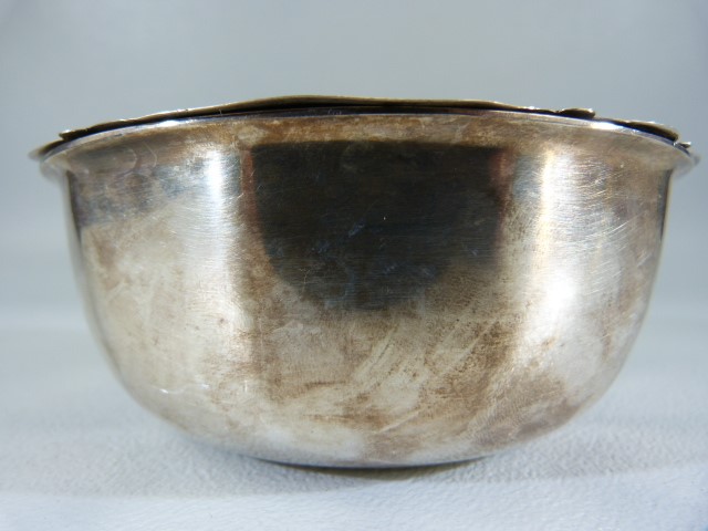 Hallmarked silver pierced work dish - Sheffield Cooper Brothers & Sons Ltd 1929 (approx weight - Image 2 of 10