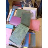 Selection of Good quality vintage books in two trays