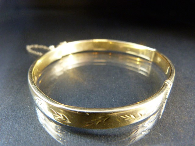 9ct Gold Bangle A/F (Scrap) 8.4g - Image 2 of 4