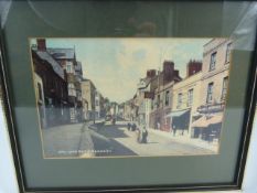 Print of Lyme Regis 'Broad Street'