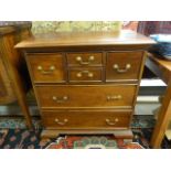 Mahogany chest of 6 drawers