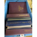Royal Family Commemorative Stamp albums - all appear in Mint Condition