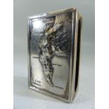 Silverplated match case holder - The Cape Peninsula