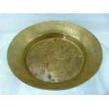 Swedish/Nordic brass offertory plate