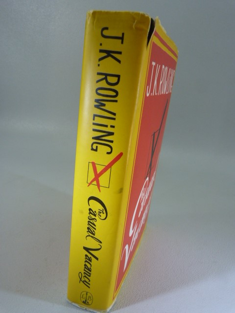 J K Rowling, Unsigned copy of 'The Casual Vacancy with original Dust Jacket - Image 2 of 2