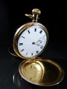 Full Hunter American Waltham USA Traveller Pocket watch (with replacement glass included)