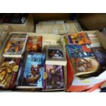 Large Lot Containing paperback Sci-Fi books Shelf 3