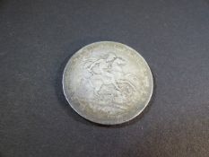 George III 1819 Crown - Slight waring to edges