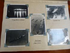 Photographs - Album containing 1920's and onwards photos of India and the People. The album