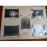 Photographs - Album containing 1920's and onwards photos of India and the People. The album