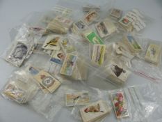 Large selection of cigarette and Tea cards