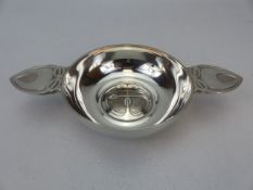 James Rennie Mackintosh pewter boxed Lug or Quaich.