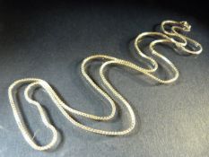9ct Gold box chain (total weight approx 4.9g)