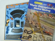 AFX Aurora World championship racing set (box A/F) along with a small Collection of Airfix