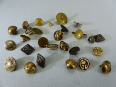 Collection of Miniature military buttons