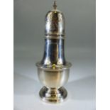 Silver Hallmarked Sugar shaker dated 1937 Makers mark EV (total weight approx 143g)