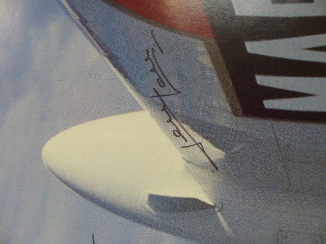 Meribel Air Show & Team Martini Signed Poster: A collection of six posters. One from Mirebel 1985 - Image 4 of 7